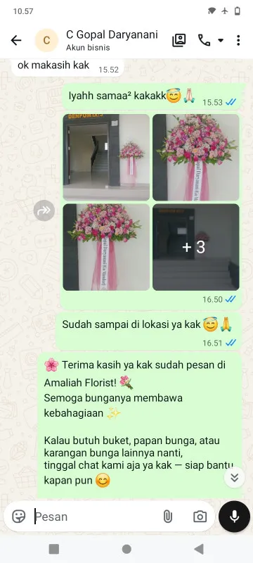 Pengiriman Karangan Bunga Bae
