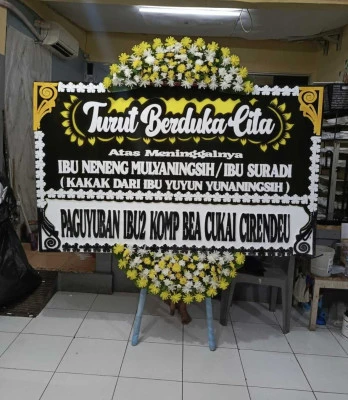 Papan Bunga di Bae
